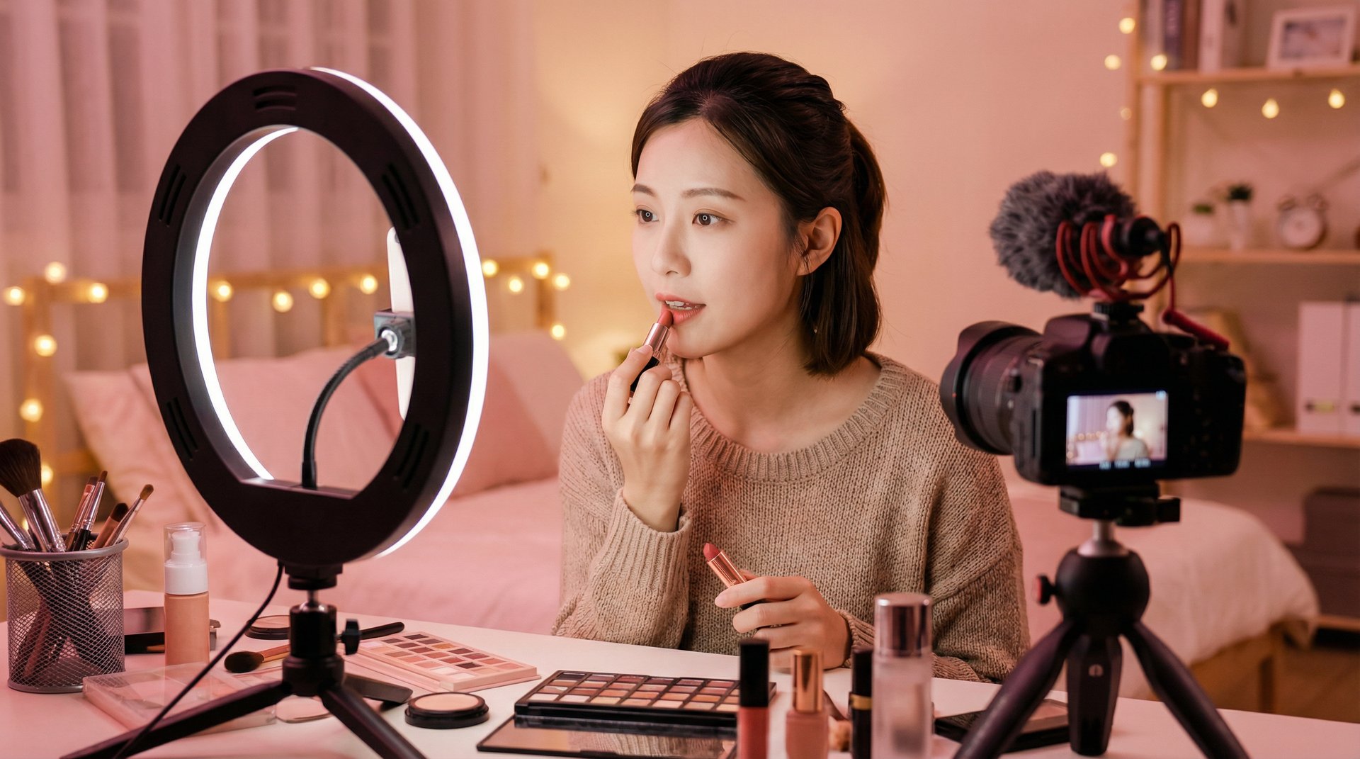 福利姬美妆传媒教程